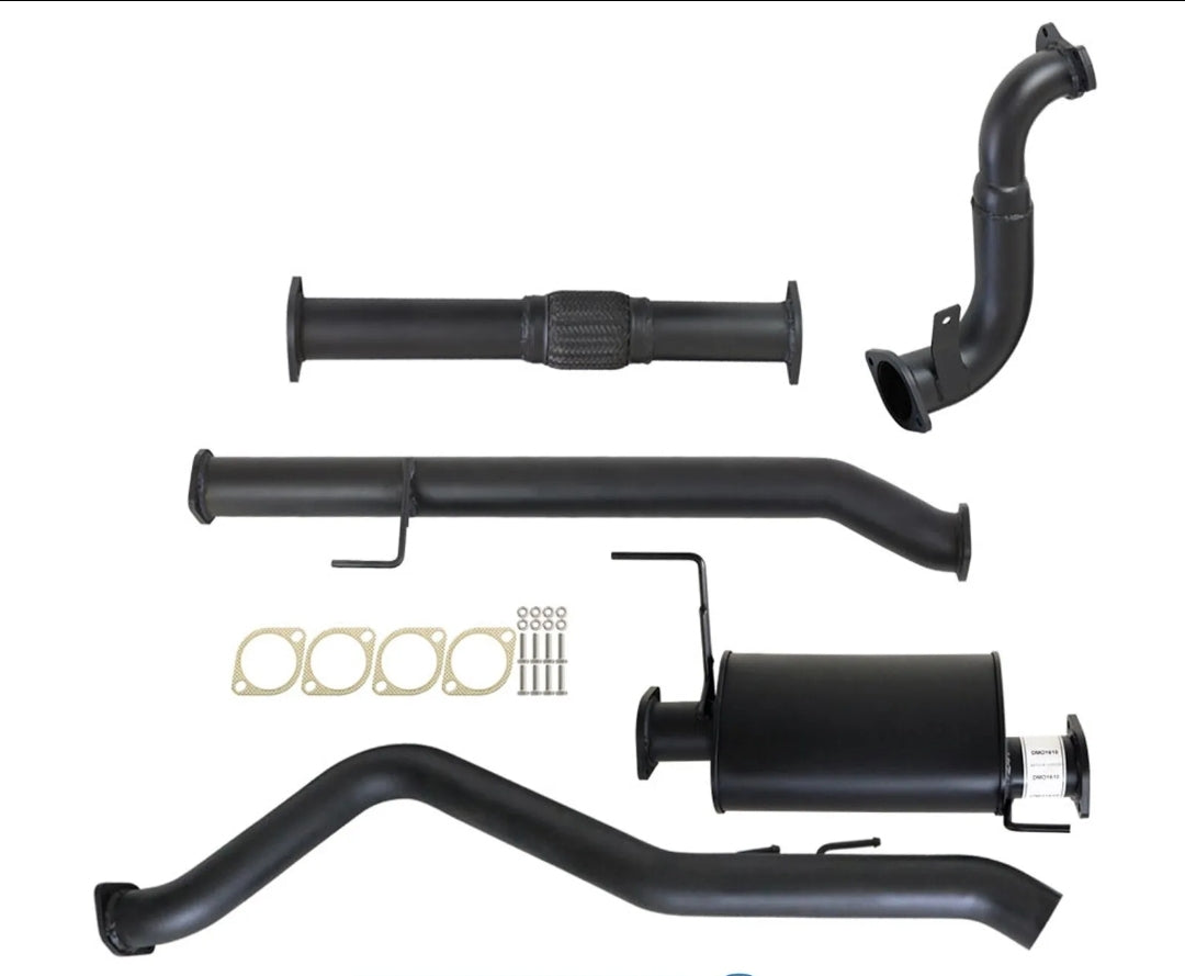 Full 3" system with muffler